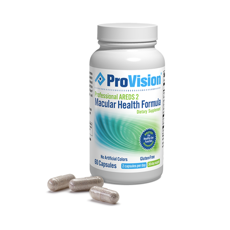 Provision Professional AREDS 2 Macular Health Formula - Bottle of 30 Capsules - 1 month supply